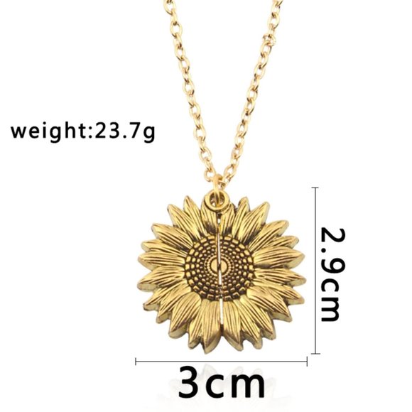 Sunflower Locket - Picture 5 of 5